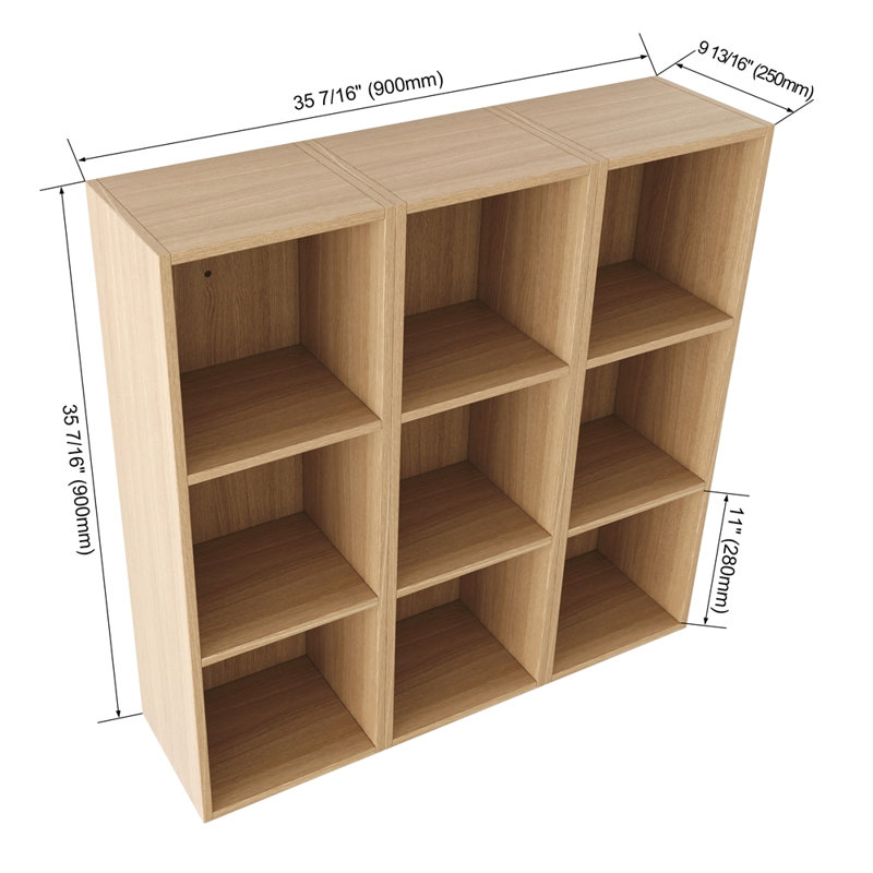 Combinaison de tablettes de rangement murales de 36 pouces, convenant à une petite salle de bain, bureau, salle de rangement (emballage KD) -12 * 3