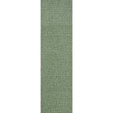 Bryn Hand Tufted Wool Abstract/Houndstooth Area Rug in Forest/White