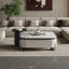 Table basse extensible en marbre