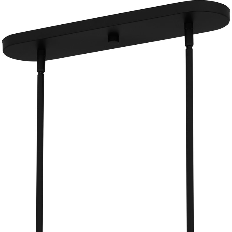 Clynton 5-Light Mystic Black Island Light