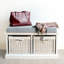 Bastogne Polyester Blend Upholstered Storage Bench-18539505-85770755-85770756