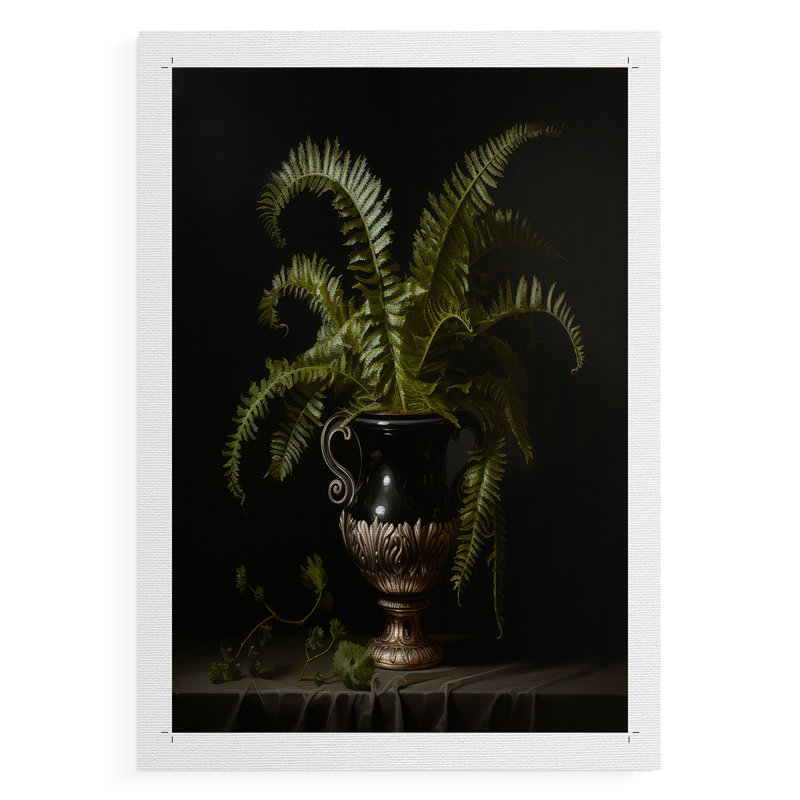 FLORAL Series CCX III - Impression sur toile seulement - NON CADRE, H 18 po x l 12 po