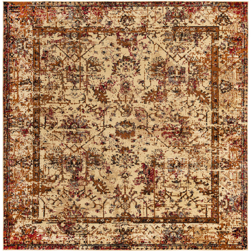 Alameda Geometric Indoor Rug, Square 7'10"