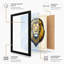 Noble Lion Modern - Framed Print-2026354255-2026354249