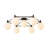 7-light Sputnik Semi Flush Mount-114221763