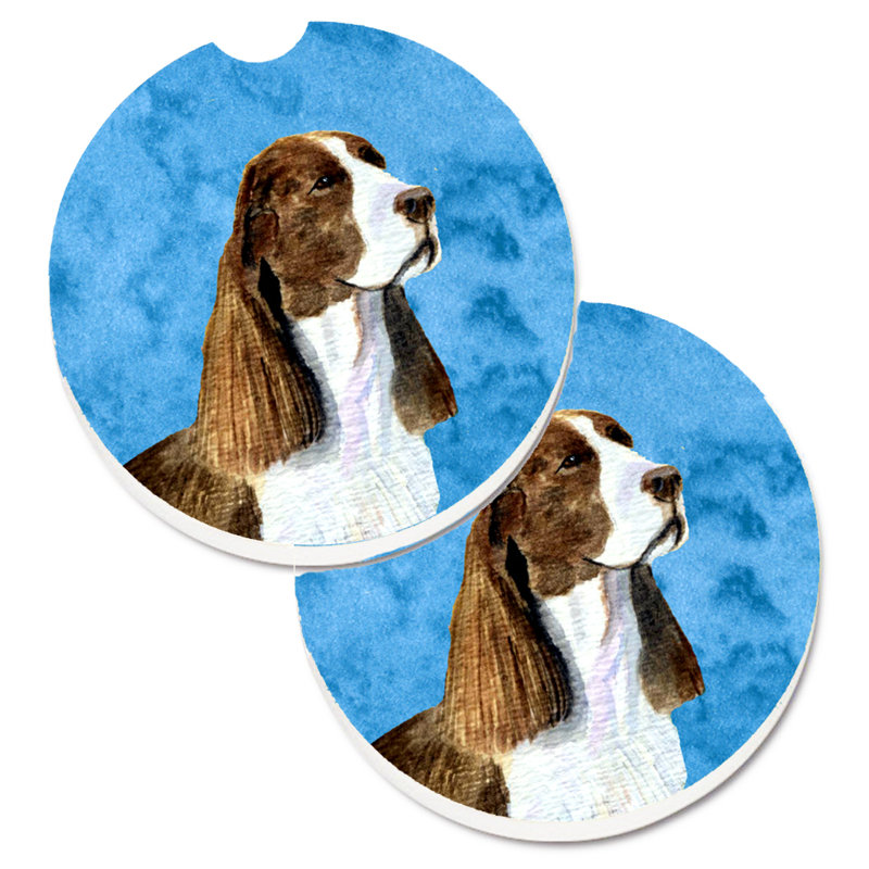 Sous-verre barbu collie voiture, Springer anglais