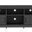 Meuble télé Farmhouse pour téléviseur de 65 pouces, centre de divertissement à lumière DEL avec armoires de rangement, tablettes ouvertes, bande lumineuse 24 couleurs-1442651741