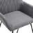Dining Chairs Upholstered Chair with Metal Legs for Living Room-488223569-427850989