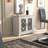 Ariba 29.3"H Traditional Decorative Cutout 2-Door Accent Cabinet-1443935492-1413332229