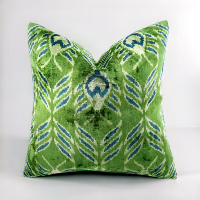 Coussin décoratif en velours