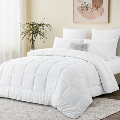 Édredon en microfibre / polyester et insert de couette