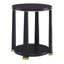 Glam Solid Wood End Table-66031146