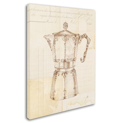 « authentic coffee iii », impression sur toile tendue