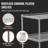 32.4'' H x 34'' W Utility Cart