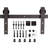 IsLife 84 in. H Matte Barn Door with Barn Door Hardware-69966376-69966382