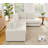 Austin 100" Reversible Modular Corner Sectional Sofa-408514323