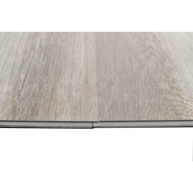 7" x 60" x 6mm Oak Click Lock SPC Luxury Vinyl Plank, Classic Mink