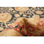 Tapis décoratif de laine noué à la main de conception unique 10 pi x 14 pi 1 po Déonate New Age Ivoire