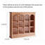 Support de rangement en bois massif, porte-gobelet de table de cuisine en bois