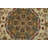 Orneta One-of-a-Kind Round 5'5" X 5'5" New Age Round Wool Area Rug in Cream/Red