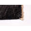Tapis unique en laine noué à la main 8 pi x 10 pi 6 po nouvel âge Bement en noir / crème / brun foncé