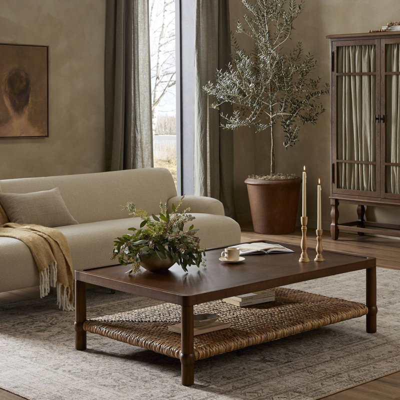 Gabriella Coffee Table, Brown Mindi
