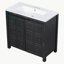 Organisateur de meuble-lavabo 36 po avec lavabo