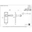 Hinton Bathroom Door Handle Kit-51984407