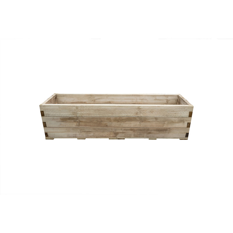 Caledonian Wood Raised Garden Bed, 44.8cm H x 180cm W x 45cm D