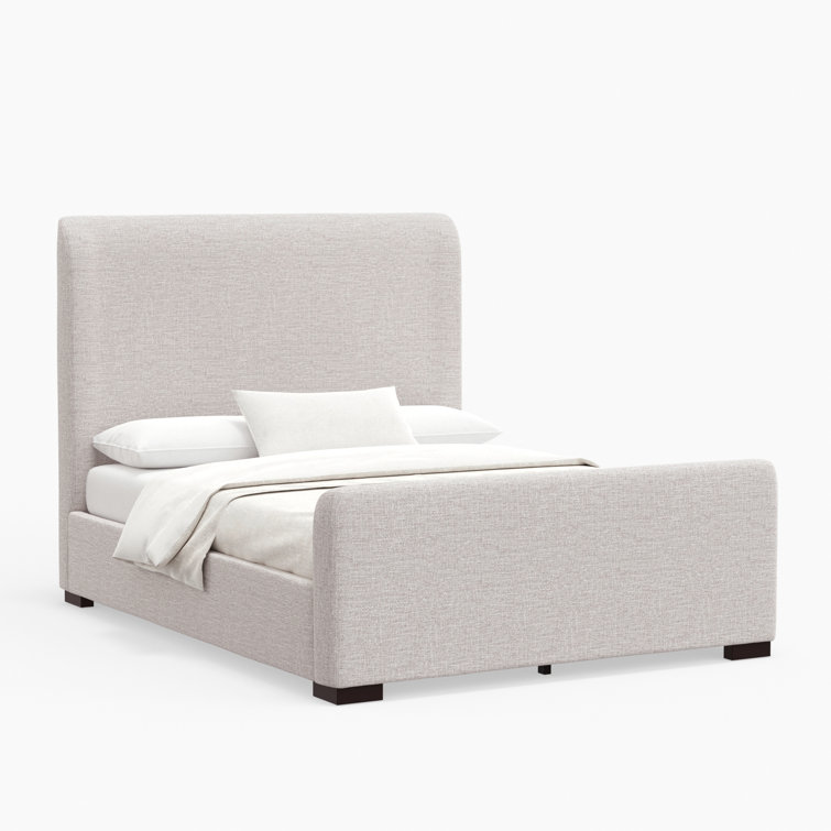 Fluff Fully-upholstered platform bed CS6087