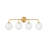 Dimmable Opal Glass Armed Sconce