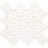 Mesmerist 3" x 3" Ceramic Arabesque Mosaic Tile-74200914