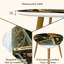 Ensemble de 2 tables basses gigognes Triangle