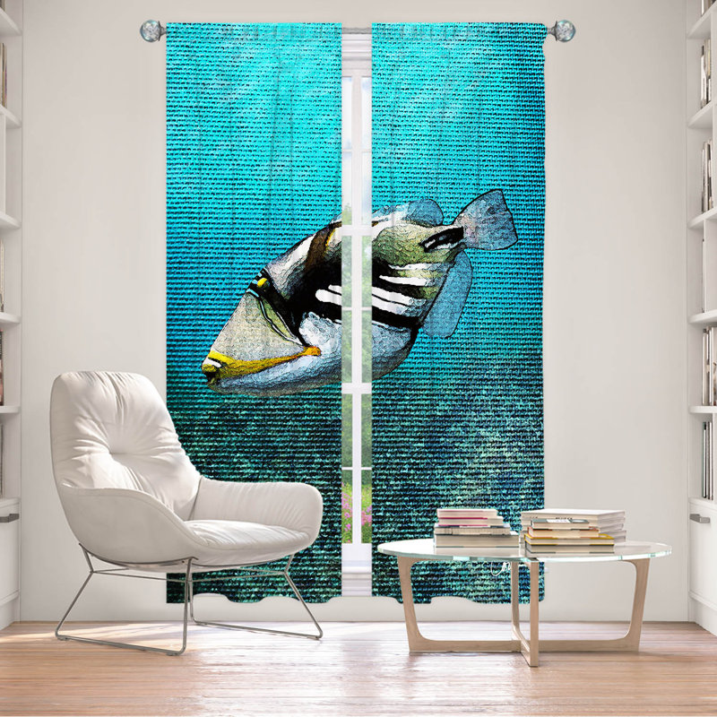 Room Darkening Curtain Pair, 20" W x 61" L