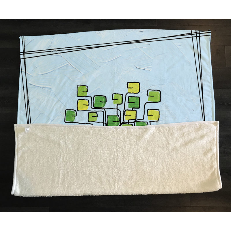 Throw Blanket, 51" W x 60" L