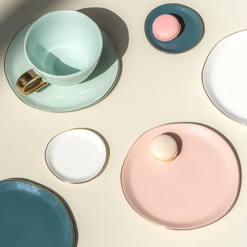 Good Morning Plate Small, White