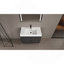 Meuble-lavabo sur pied 36 po avec lavabo en résine, armoire de rangement avec portes à fermeture douce-803497964