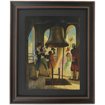 Ringing Out Liberty By Newell Convers Wyeth