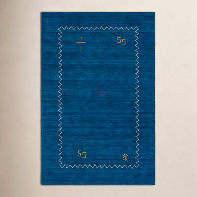 Danforth Hand-Woven Flatweave Wool Rug