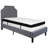 Aluino Arched Tufted Platform Bed and Memory Foam Pocket Spring Mattress-1788204375-1788204374