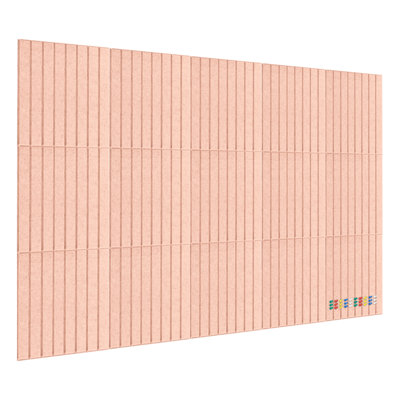 Lot de 15 dalles de tableau d'affichage autocollantes en feutre, tableau mémo sans cadre