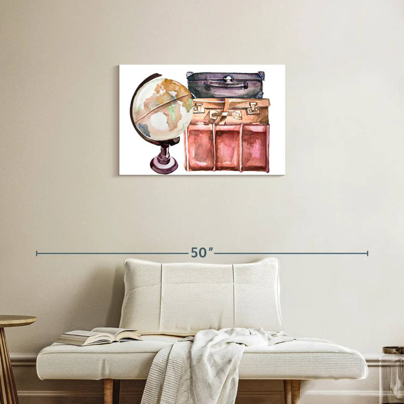 Senne Travel Themed, 20" H x 30" W