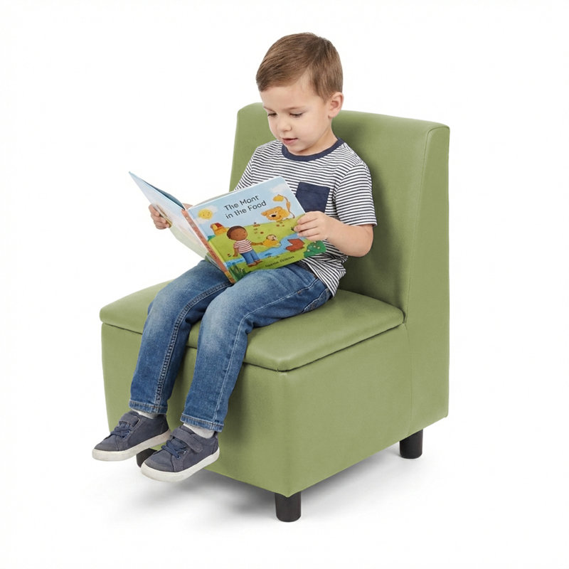 Fauteuil modulaire Kid Comfort - vert fougère, Vert fougère