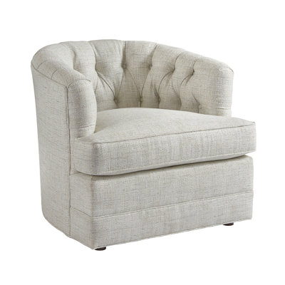Barclay Butera Upholstery Tufted Barrel Chair