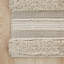 Woven Texture Stripe Bath Rug Natural 20X32-1954274322