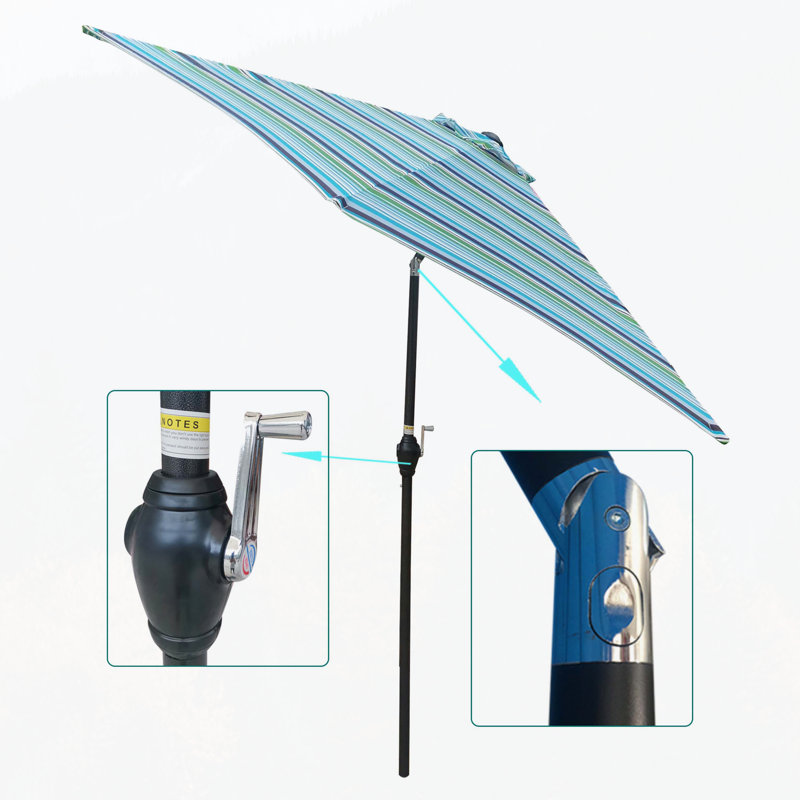 Parasol 9 pi, Blue