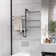 26.6"L x 16.3"W Heated Towel Racks For Bathroom, 180° Rotating Towel Warmer With Built-in Timer