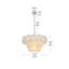 Lustre en albâtre 24 pouces Idamay-234388823-234388819-234388818