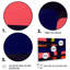 «Midnight Melody Retro 70S», impression d'art mural abstrait-108313906-108313908