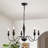 5- Light Dimmable Candle Style Classic / Traditional Chandelier-66424710